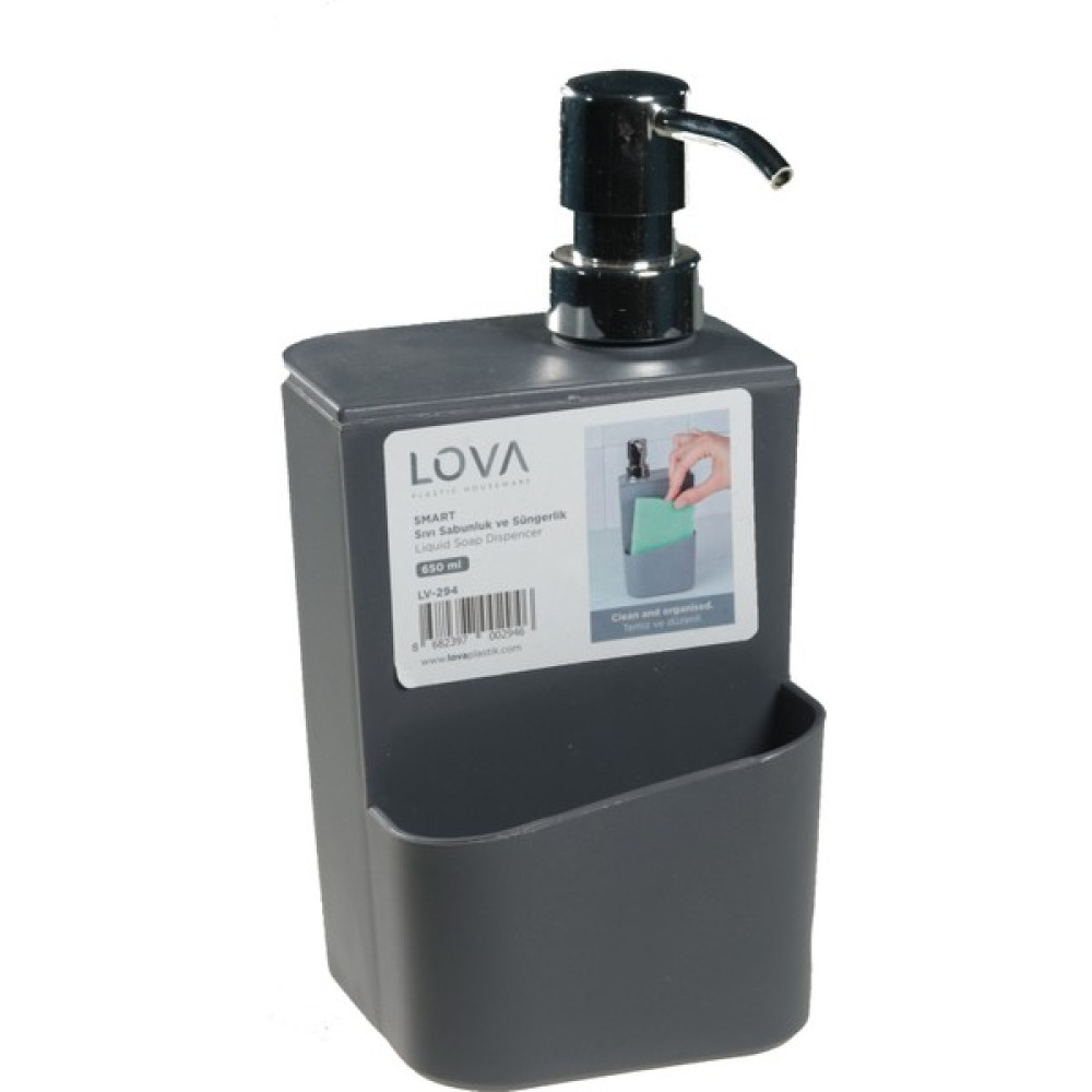 Tedost Smart Sıvı Sabunluk ve Süngerlik 650 ml Banyo Aksesuarları Fiyatı