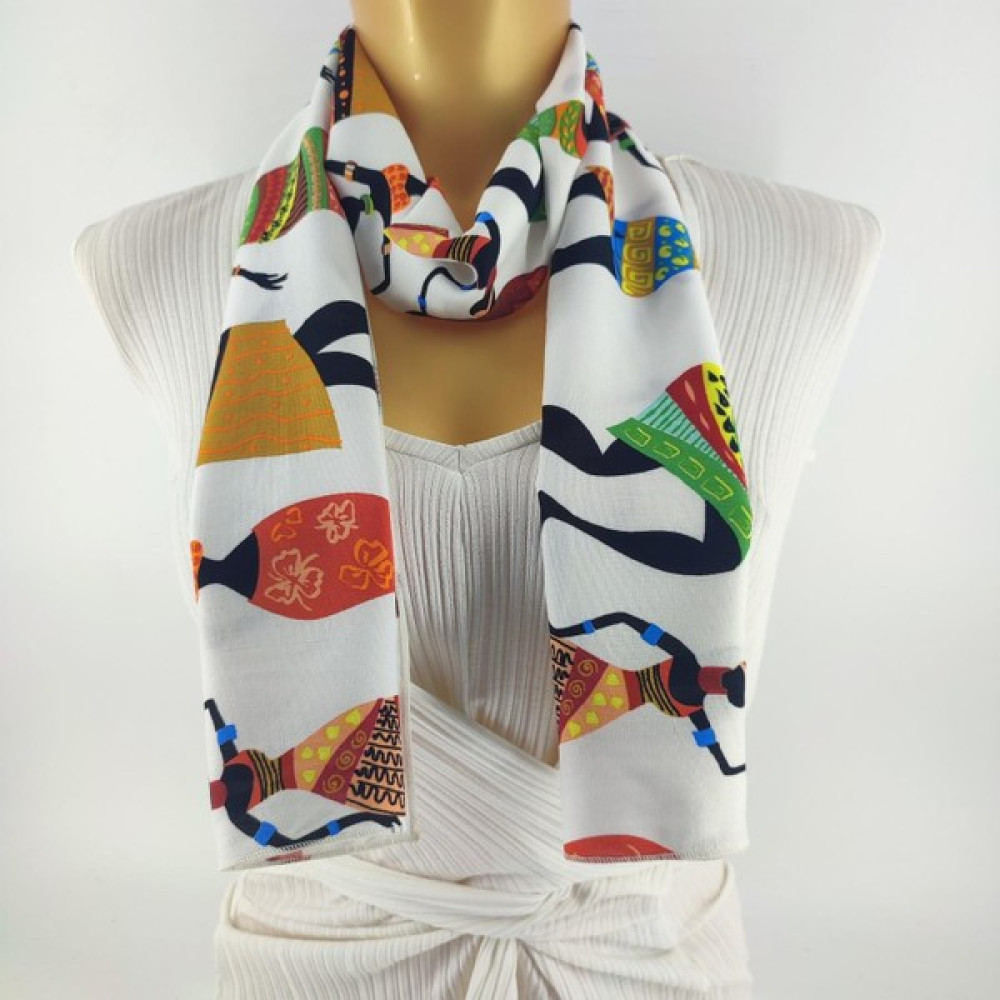 Tedz Collection Paredora African Dance Uzun Fular Şal / Fular & Eşarp Fiyatı