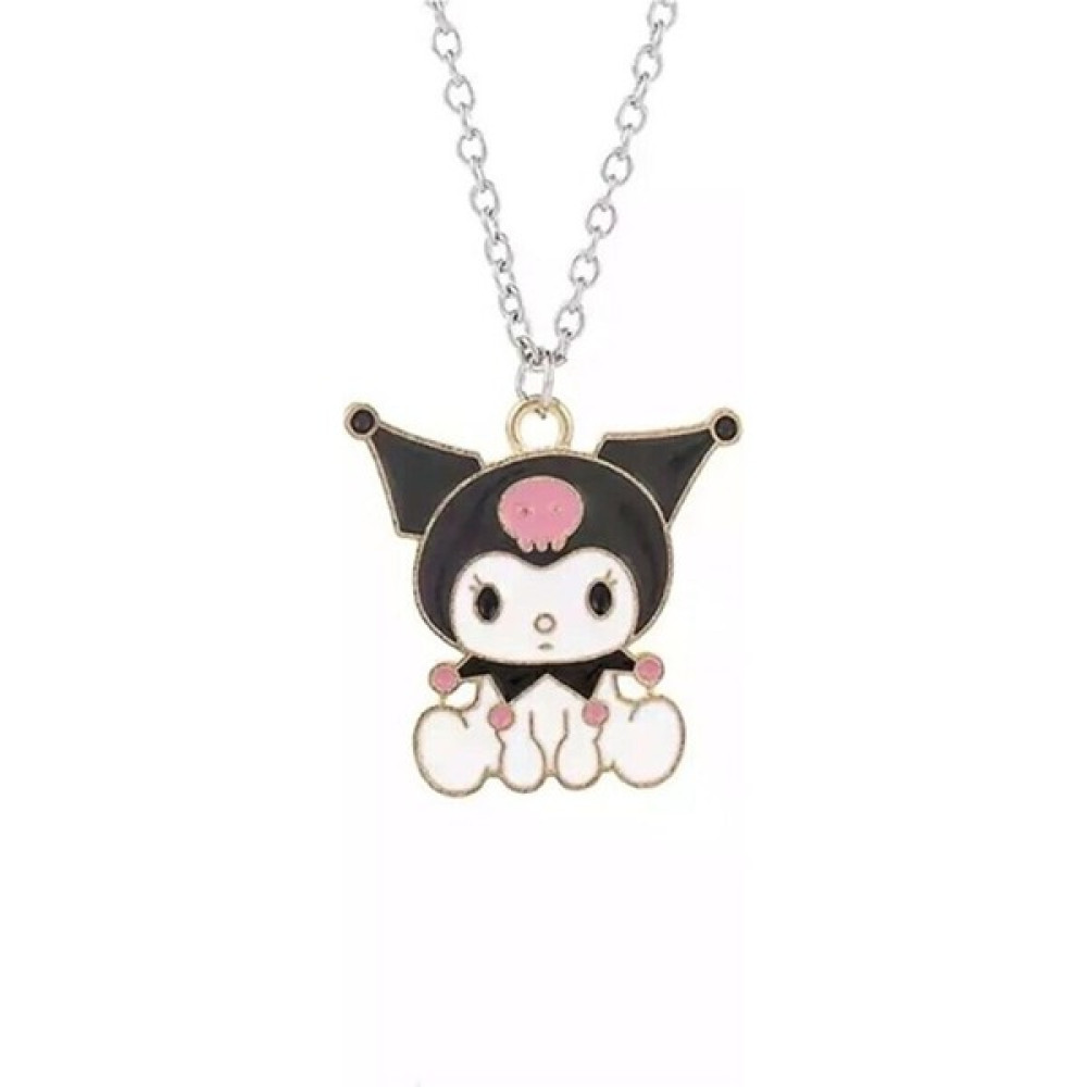 TeeMood Kawaii Kuromi Kolye - Gri Kolyeler Fiyatı