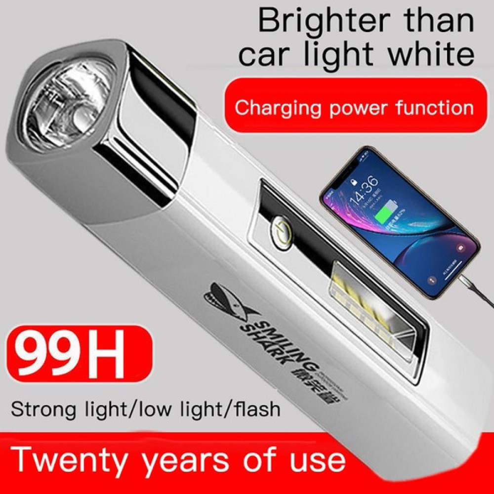Teenspirit Smile Shark Mini Parlama El Feneri Projektör Yan Işık Taşınabilir Kompakt Yürüyüş Günlük Taşıma Şarj Edilebilir El Feneri Dış Mekan (Yur... El Feneri Fiyatı