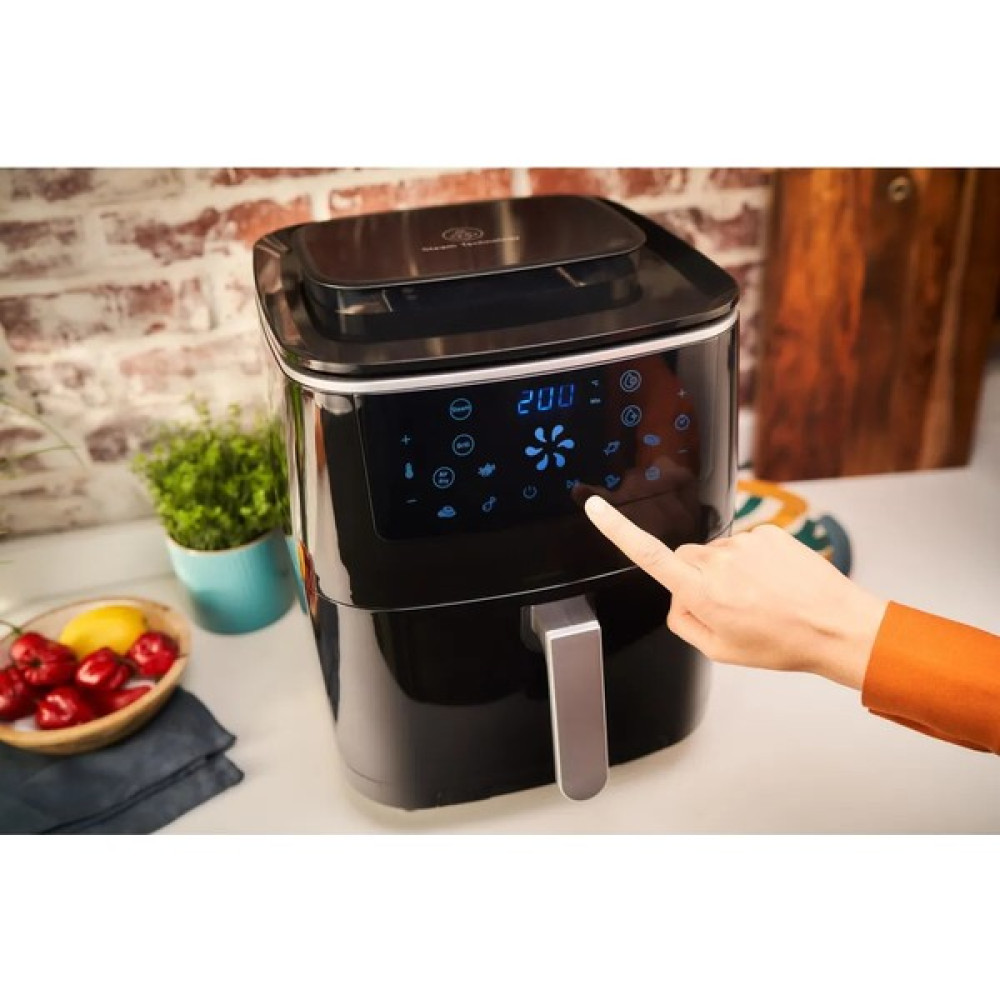 Tefal 6,5 Litre 3'ü 1 Arada + Fırına Kıyasla 2 Kat Daha Hızlı 7 Otomatik Programlı Premium Buharlı Fritöz - Siyah Fritözler Fiyatı