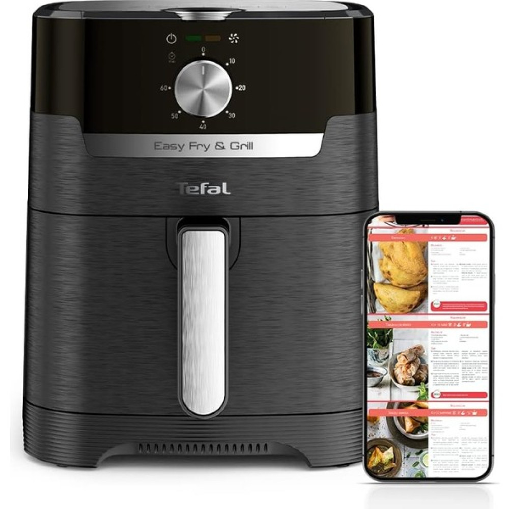 Tefal Airfryer Xl, 4.2 Lt 1400 W 200 Derece Yağsız Sıcak Hava Fritözü, Ayarlanabilir Sıcaklık, Siyah Fritözler Fiyatı
