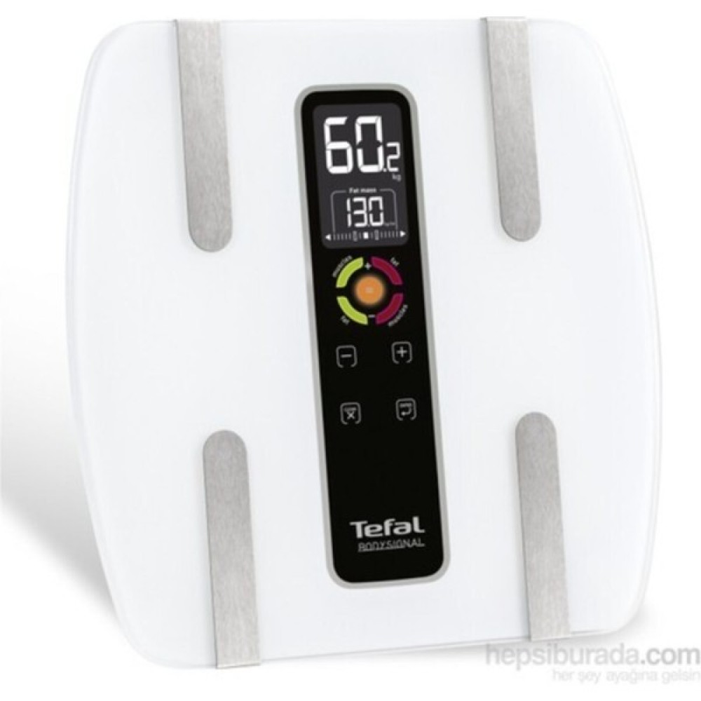 Tefal Bodysignal BM7100S5 Cam Dijital Vücut Analiz Baskülü - Beyaz Baskül & Tartılar Fiyatı