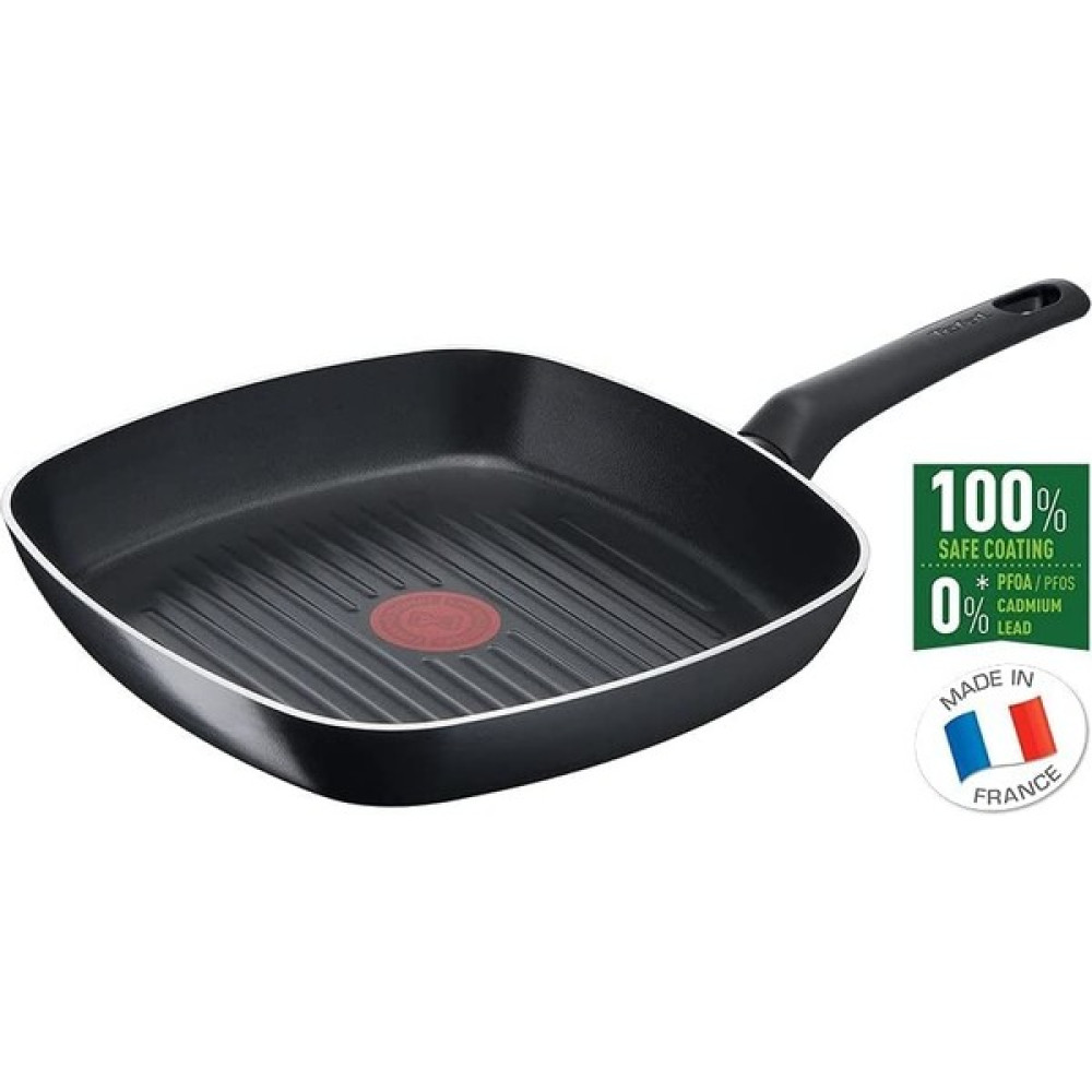 TEFAL Exotic Home B55640 Titanyum 1x Simple Izgara Tavası 26 cm - 2100118532 Tavalar Fiyatı