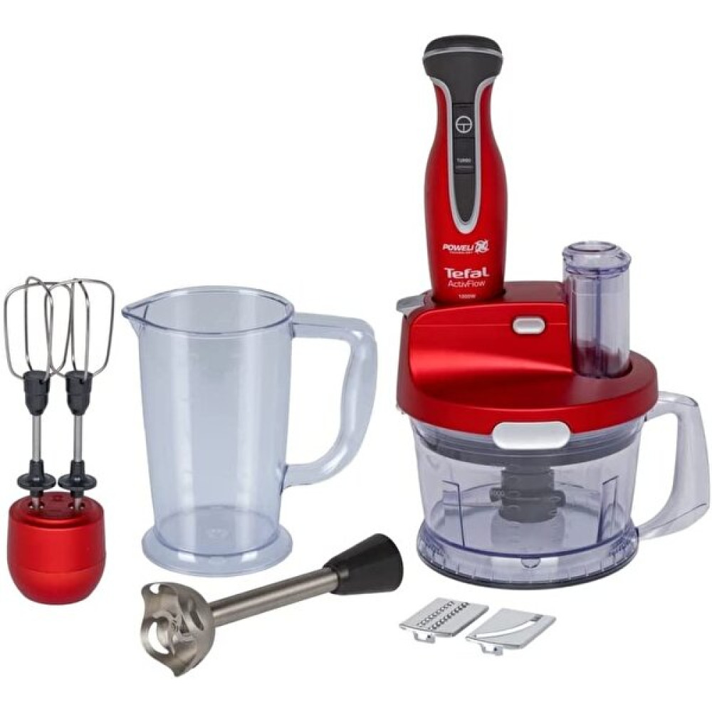 Tefal Hb234 Powerlix Actiflow 1000 W Kırmızı Blender Seti Blenderler Fiyatı