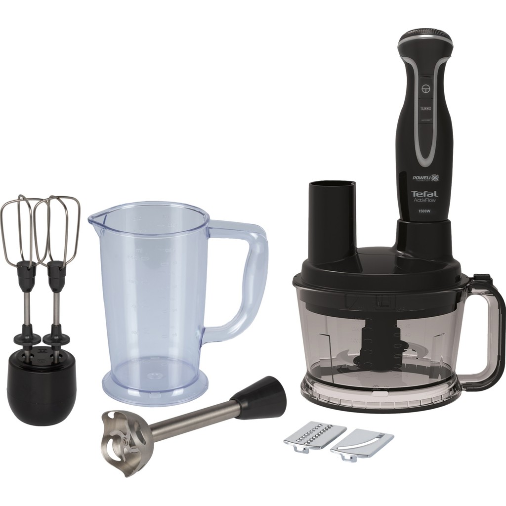 Tefal Hb237 Powelix Activflow Turbo 1500 Watt Blender Seti - 9100059331 - Siyah Blenderler Fiyatı