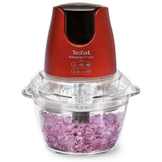 Tefal MasterChop Cam Rondo 500 W 1 lt Kapasiteli 1 Kademeli Doğrayıcı Kırmızı