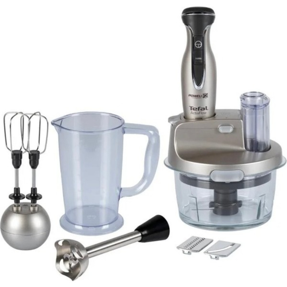 Tefal Powelix Cam Hazneli Premium Blender Seti 1500 W Turbolu Güçlü Motor Performansı - Gümüş Blenderler Fiyatı