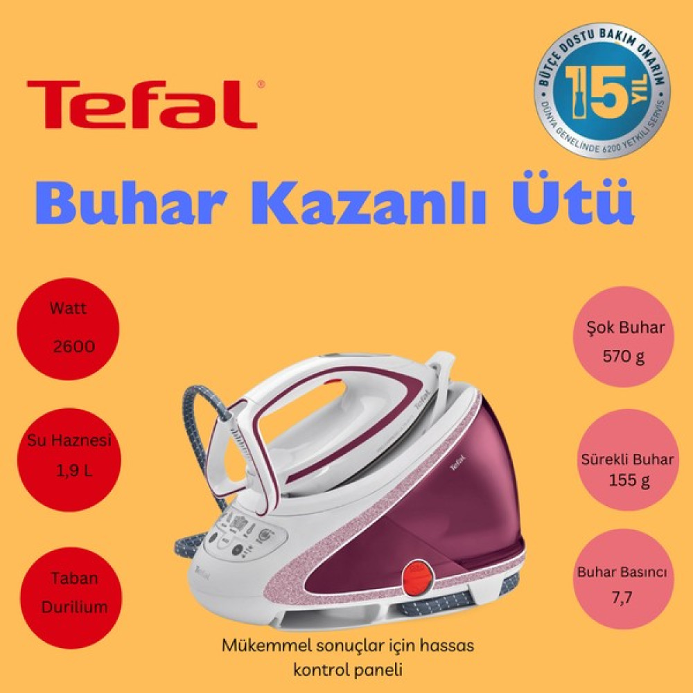 Tefal Pro Express Ultimate Buhar Kazanlı Ütü - Beyaz - Mor Oto Boyaları Fiyatı