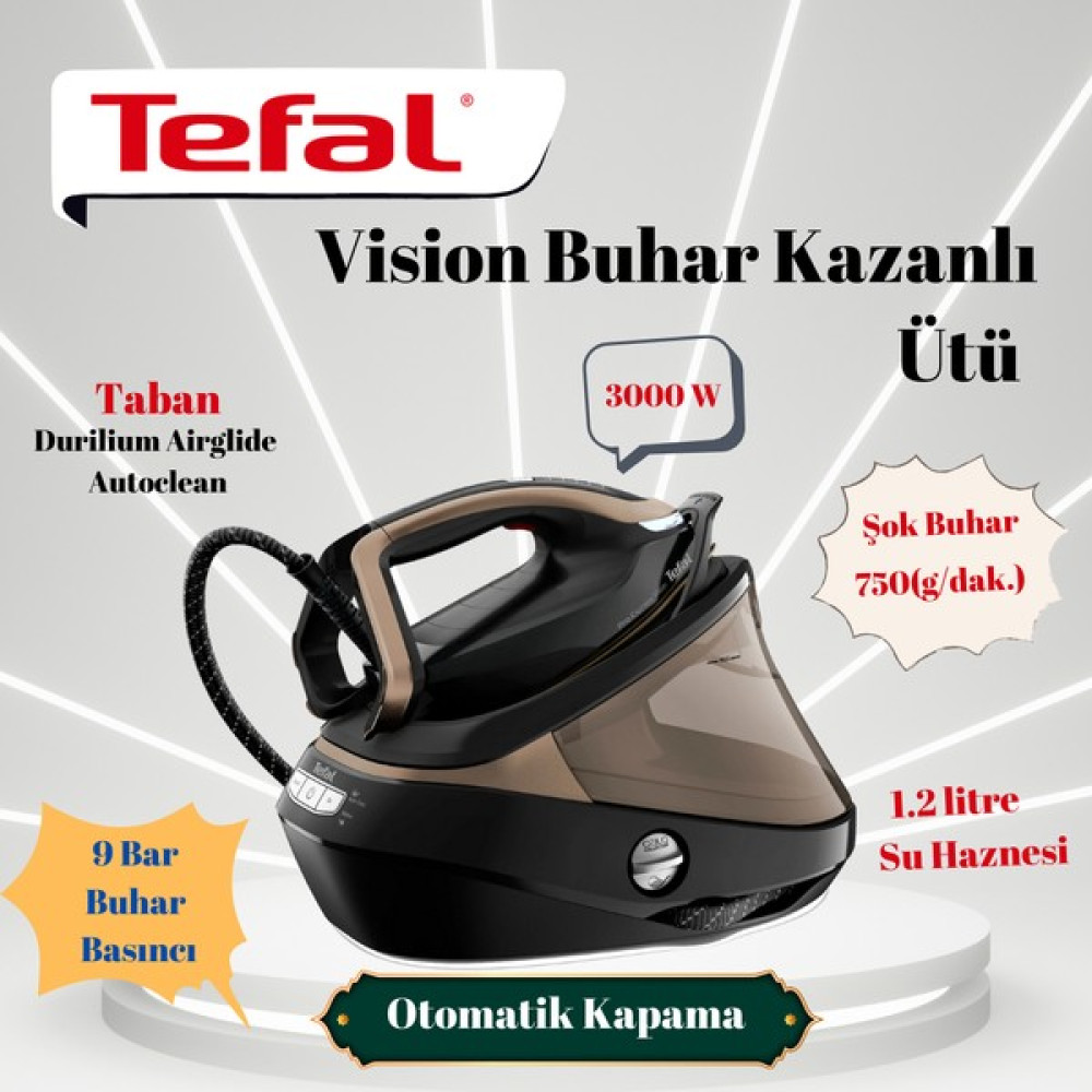 Tefal Pro Express Vision Buhar Kazanlı Ütü - Kahverengi Oto Boyaları Fiyatı