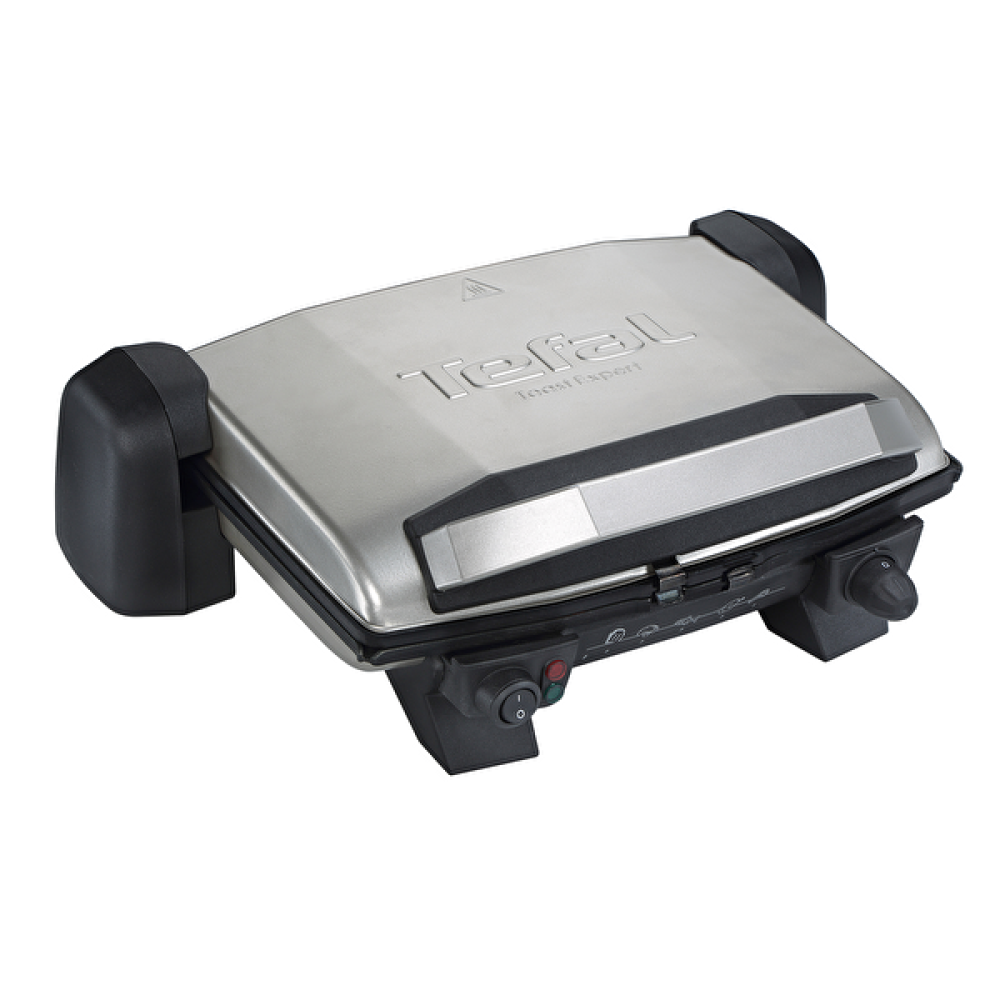 Tefal Toast Expert 1800 Watt Yapışmaz Döküm Kaplama Gümüş Izgara ve Tost Makinesi Tost Makineleri Fiyatı