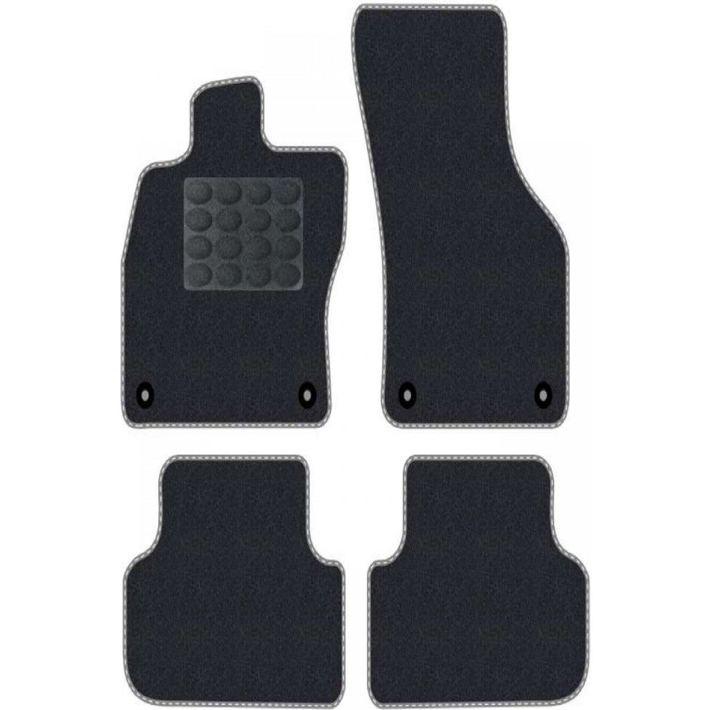 Tegin Honda Crv 2 2002-2006 Siyah Halı Gri Kenar Elipsler Topuk Paspas Araca Özel Paspaslar Fiyatı