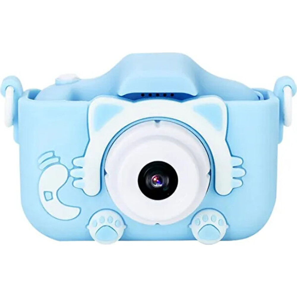 Tek Bizde Çocuk Fotoğraf Makinesi Çocuk Kamerası Üst Kalite Hd Çocuk Selfie Fotoğraf Makinesi Hd Kartı-Kılıflı - Mavi Dijital Fotoğraf Makineleri Fiyatı