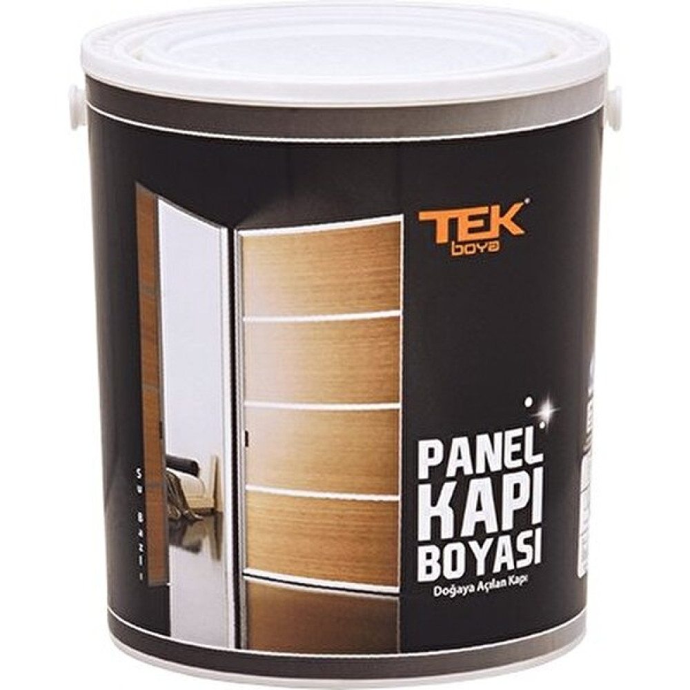 Tek Boya Su Bazlı Panel Kapı Boyası Beyaz 0,75 Lt İç Cephe Duvar Boyası Fiyatı