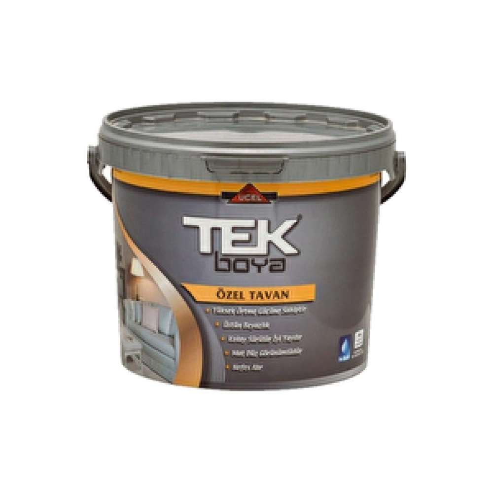 Tek Boya Tek Tavan Boyası Beyaz 10kg 5,7lt Boyalar Fiyatı