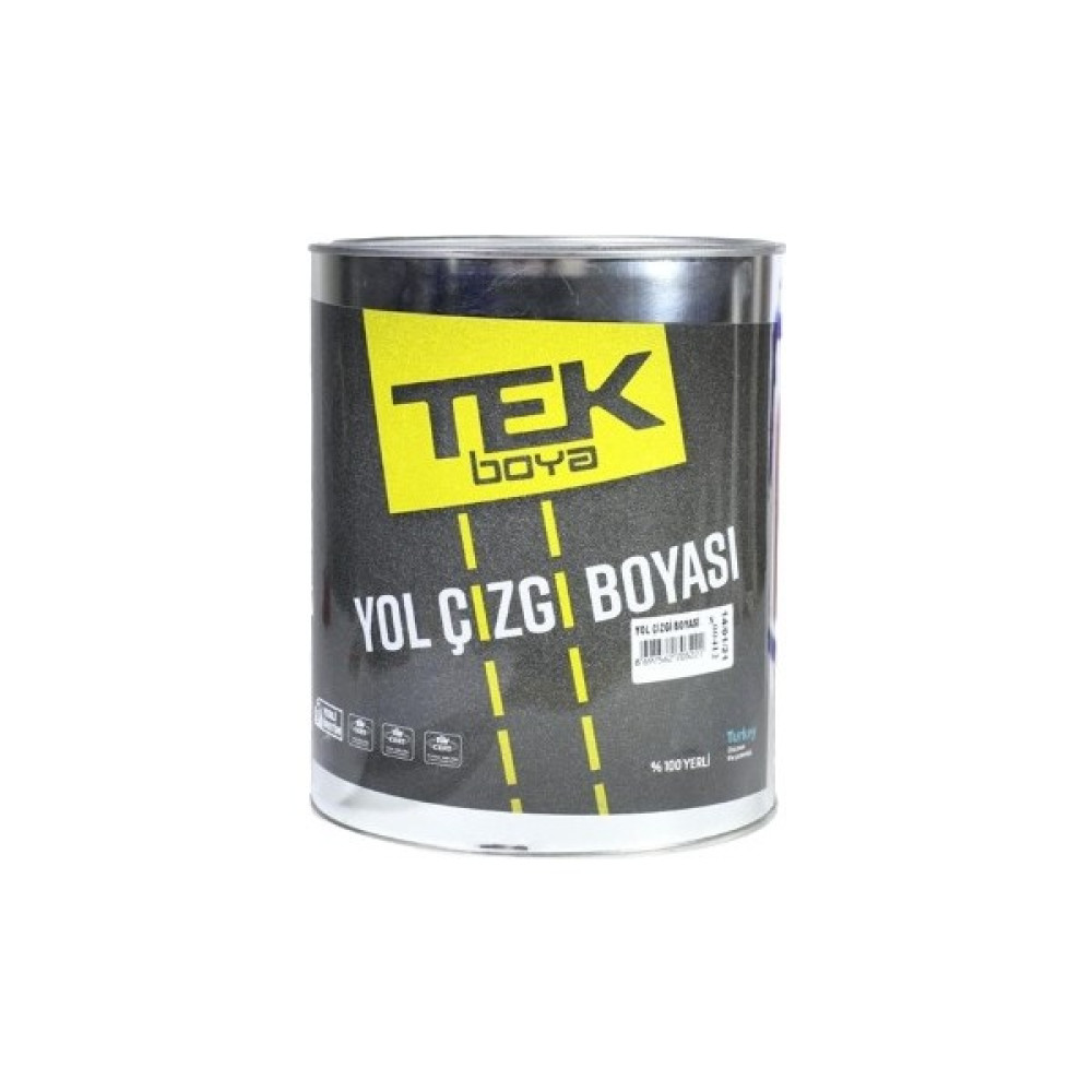 Tek Boya Yol Çizgi Boyası 20KG Beyaz Boya Malzemeleri Fiyatı