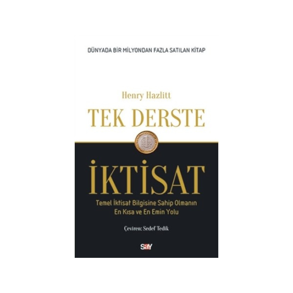 Tek Derste İktisat - Henry Hazlitt İş, Ekonomi & Pazarlama Fiyatı