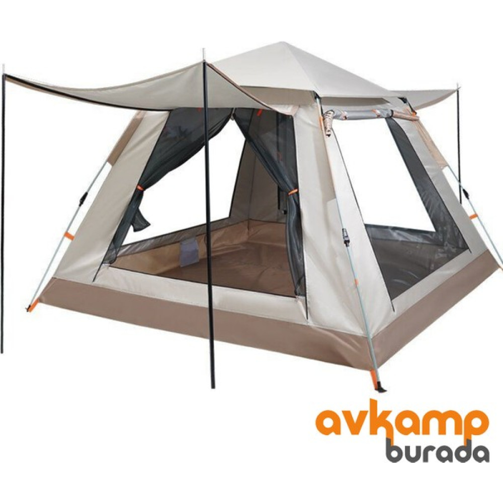 Tek Kat Otomatik Çadır 2X2X1,35 M (Bej) Çadır Fiyatı