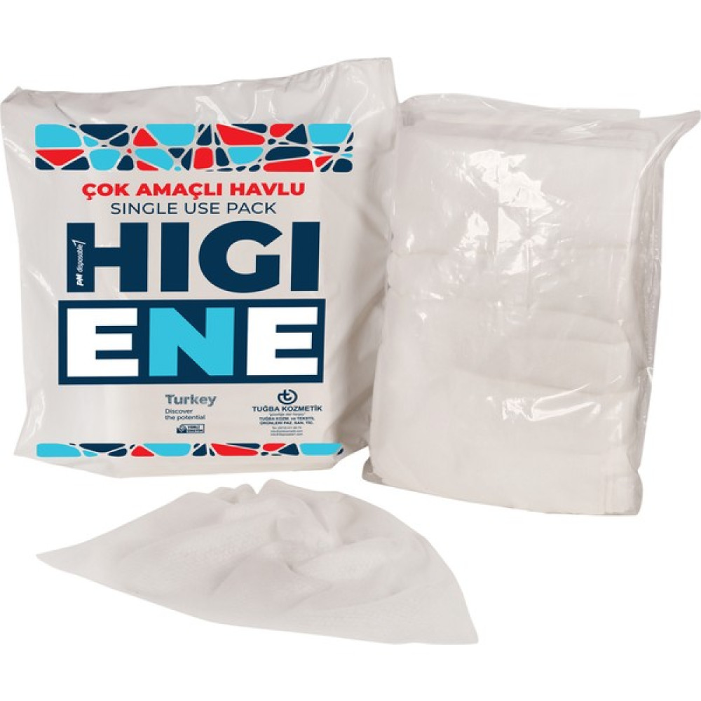 Tek Kullanımlık Manikür Havlusu 100'Lü Paket 25x40 Cm 50gram - Beyaz Saç Kesme Makineleri Fiyatı