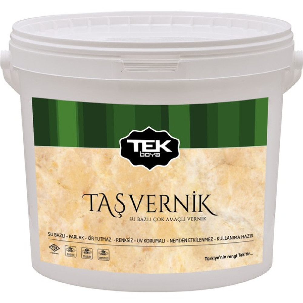 Tek Taş Verniği (Su Bazlı) 0,75 Kg Boya Malzemeleri Fiyatı