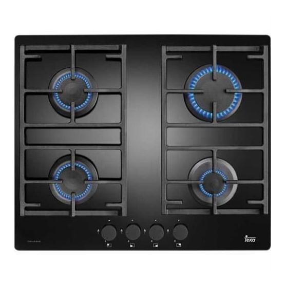 Teka CGW LUX 60 4G AL AL TR CI Siyah Ocak