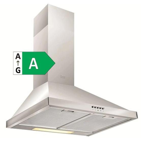Teka DF60 A Sınıfı 3 Kademeli Mekanik Duvar Tipi Davlumbaz Inox Davlumbazlar Fiyatı