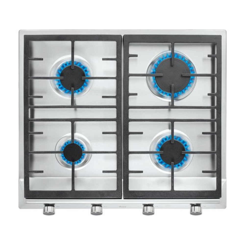 Teka - EX 60.1 4G AI AL CI - Ankastre Paslanmaz Çelik Gazlı Ocak - Döküm Izgara - Inox - 60 cm - 40212101 Ocaklar Fiyatı