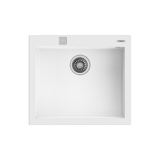 Teka Forsquare 50.40 TG Tezgah Üstü Beyaz Granit Evye