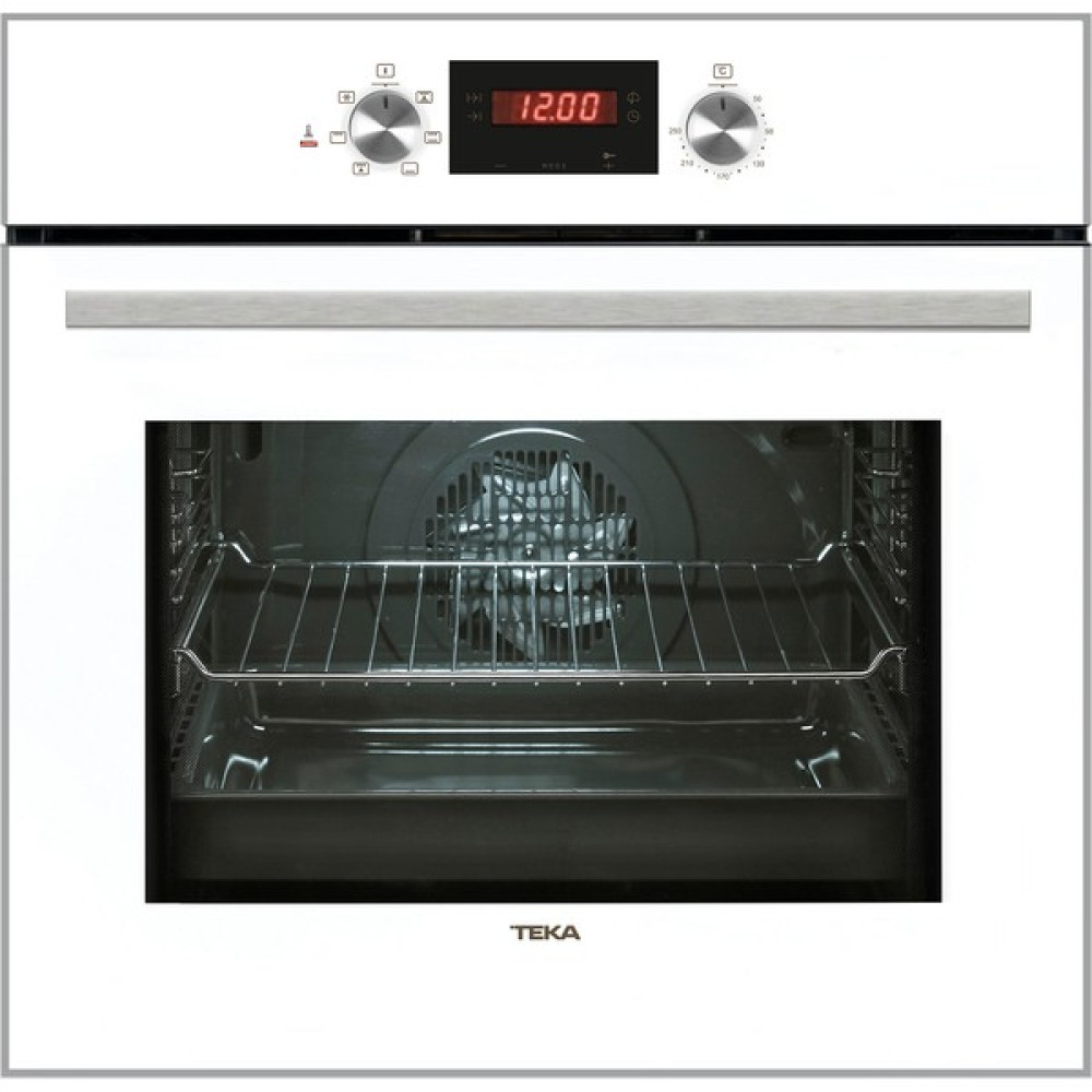 Teka - Hak 625 Wh - Ankastre Multifonksiyonel Dijital Ekranlı Fırın - Beyaz Cam - 65 Lt - 111020055 Fırınlar Fiyatı