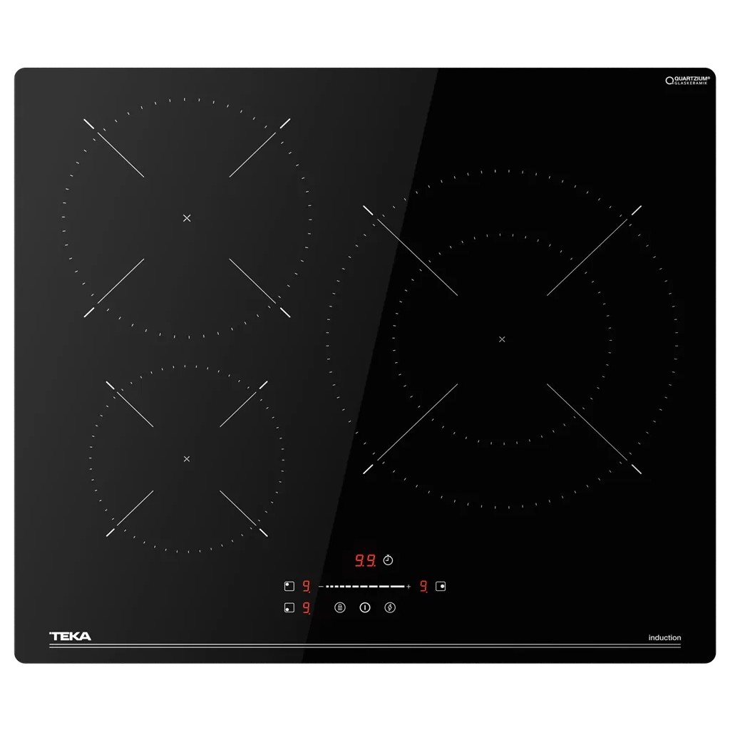 Teka - Ibc 63110 Ssm Bk - Ankastre Cam Seramik Indüksiyonlu Ocak - 7400 W - Siyah - 59 cm - 112520049 Ocaklar Fiyatı