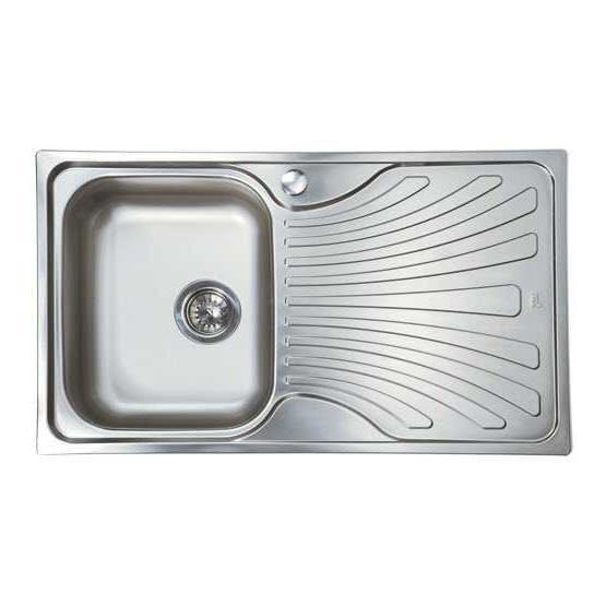 Teka NERİSSA50B Sağ Damlalıklı Çelik Evye