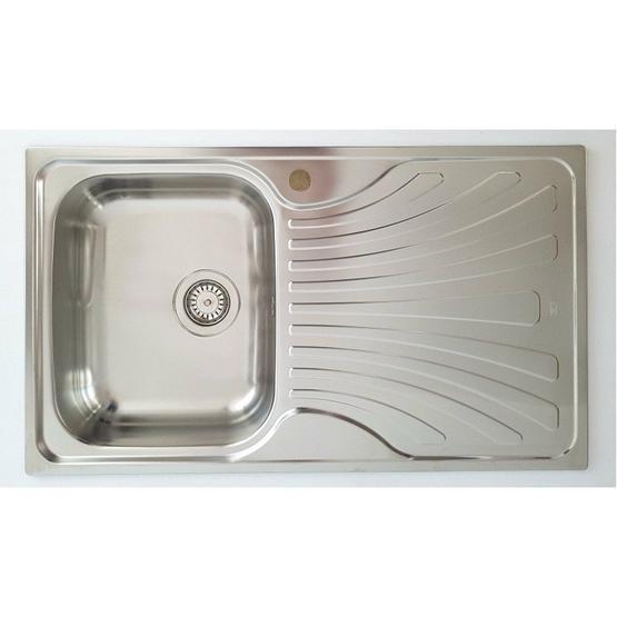 Teka NERİSSA50B Sağ Damlalıklı Çelik Evye