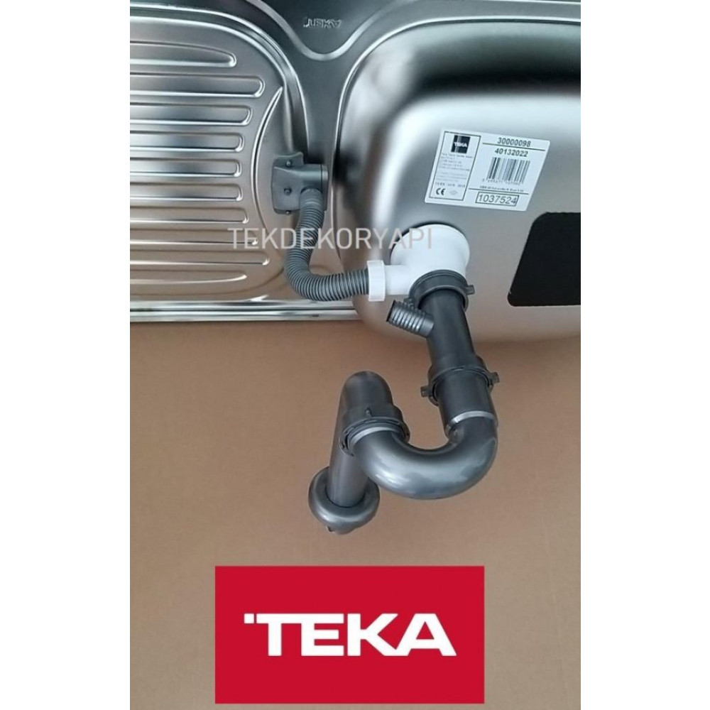 Tekdekor Teka Ebm 45 Infant Od Gravıty 45 Suzgeclı Evye Sıfonu Eviyeler Fiyatı
