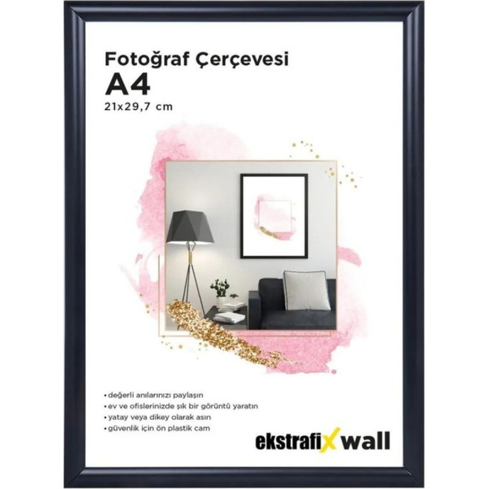 Tekin Özalit Siyah Fotoğraf Çerçevesi A4 Resim & Fotoğraf Çerçevesi Fiyatı