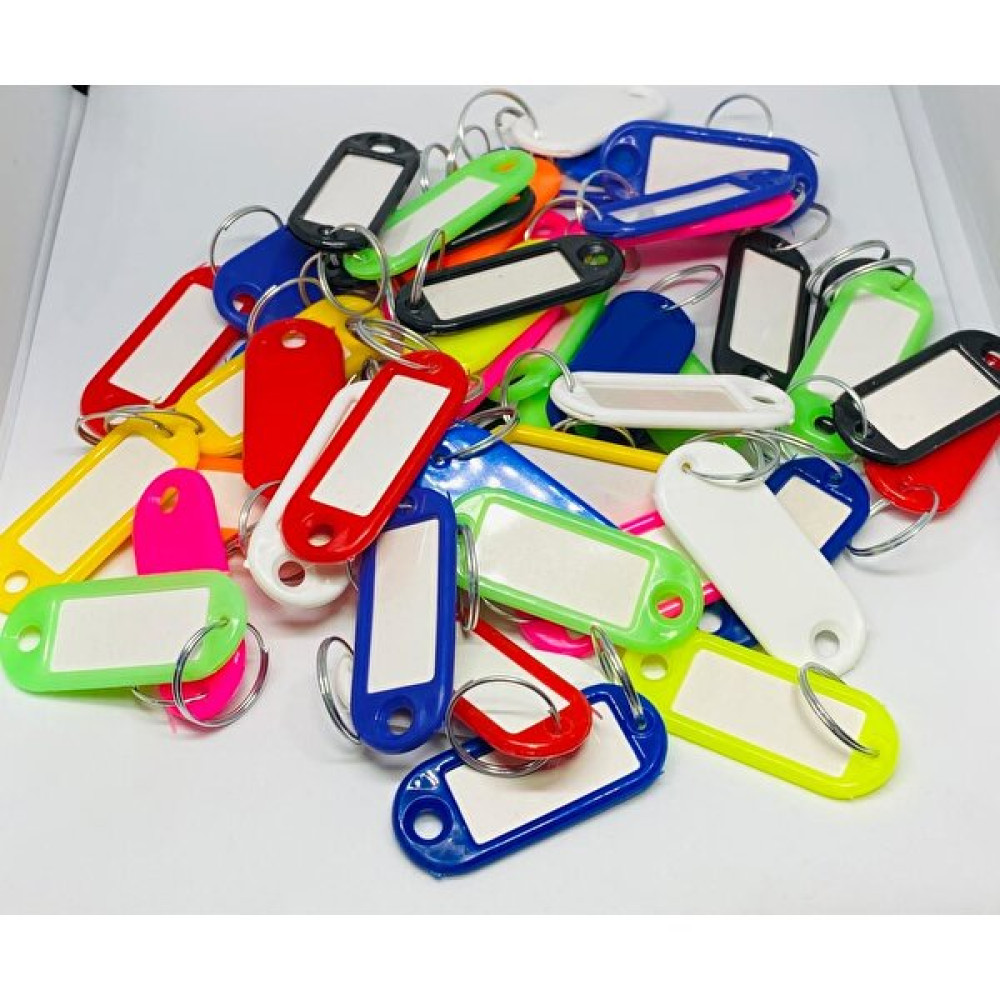 Tekin Plastik Anahtarlık - Isimli Renkli Anahtarlık (25 Adet) Anahtarlık Fiyatı