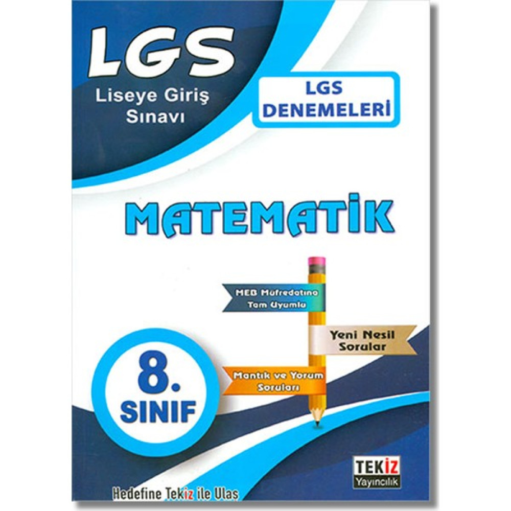 Tekiz 8. Sınıf LGS Matematik Denemeleri Matematik Fiyatı