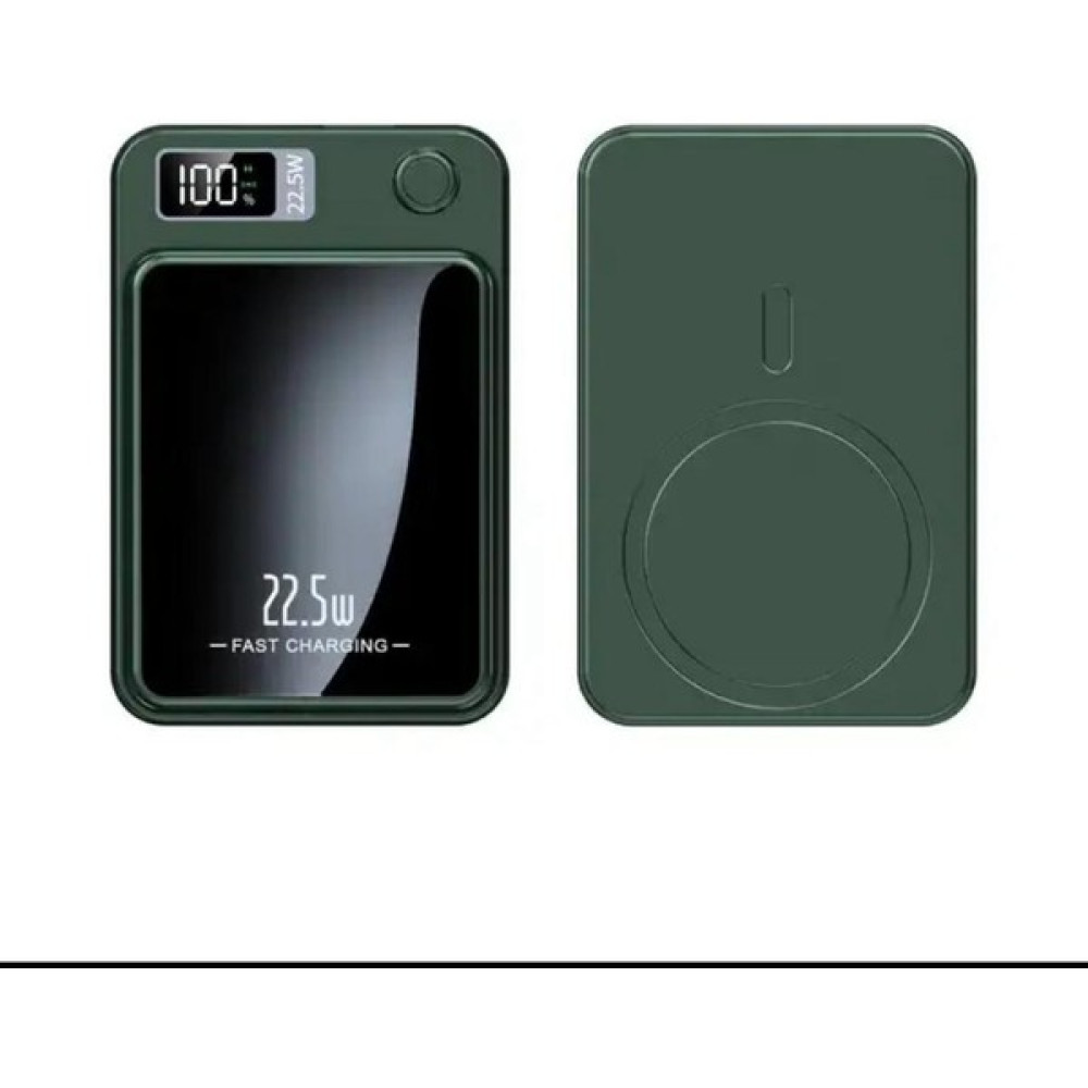 Tekiz Teknoloji Magsafe Battery Pack 10.000 Mah Iphone Uyumlu Powerbank Magsafe Kablosuz Şarj Cihazı Şarj - Yeşil Taşınabilir Şarj Cihazı - Powerbank Fiyatı