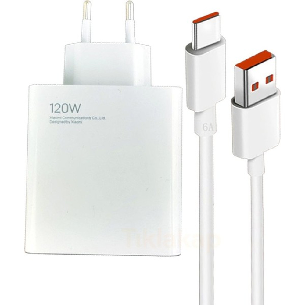 Tekiz Teknoloji Tekizteknoloji Xiaomi Huawei Oppo Poco Uyumlu Mi Turbo 120W Hızlı Şarj Destekli Quick Charge 5.0 Şarj Aleti 120W - Beyaz Cep Telefonu Şarj Cihazı Fiyatı