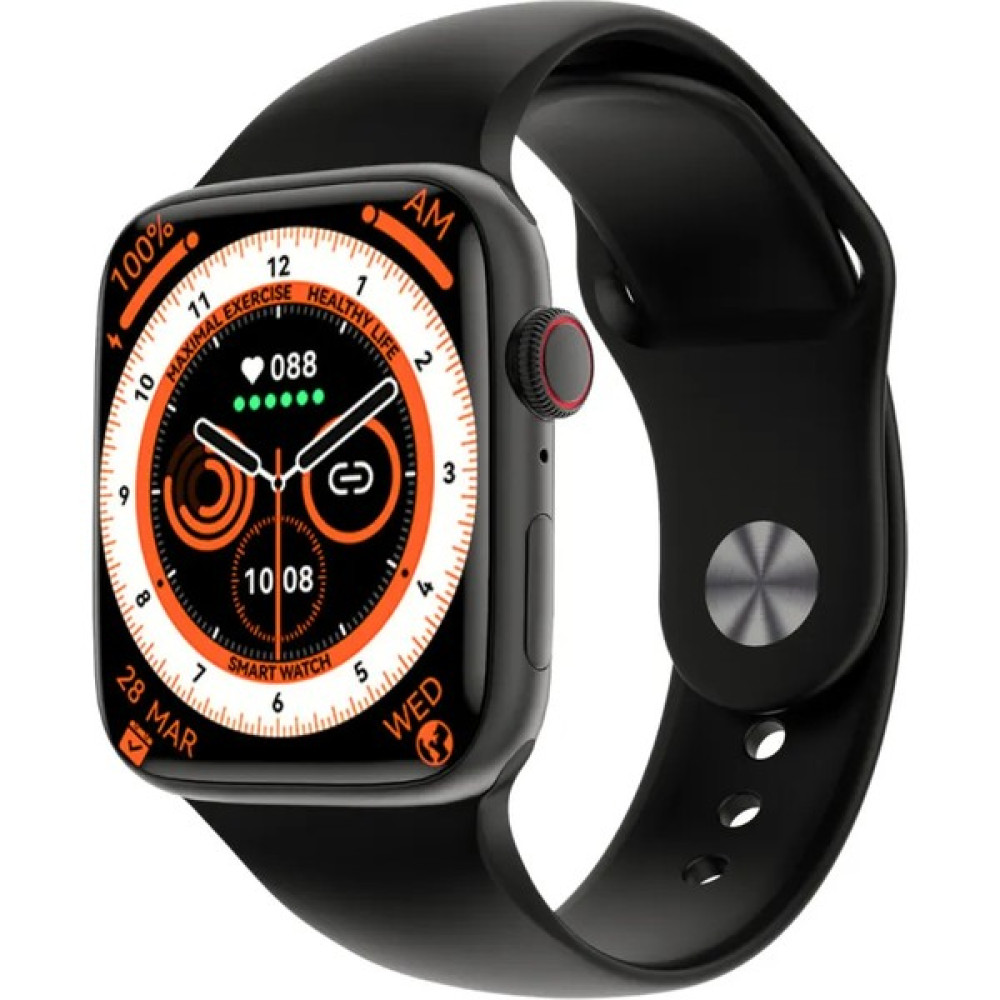 Tekiz Teknoloji Watch 9 Mini 41MM Çift Kordon Akıllı Saat - Koyu Siyah Oto Boyaları Fiyatı