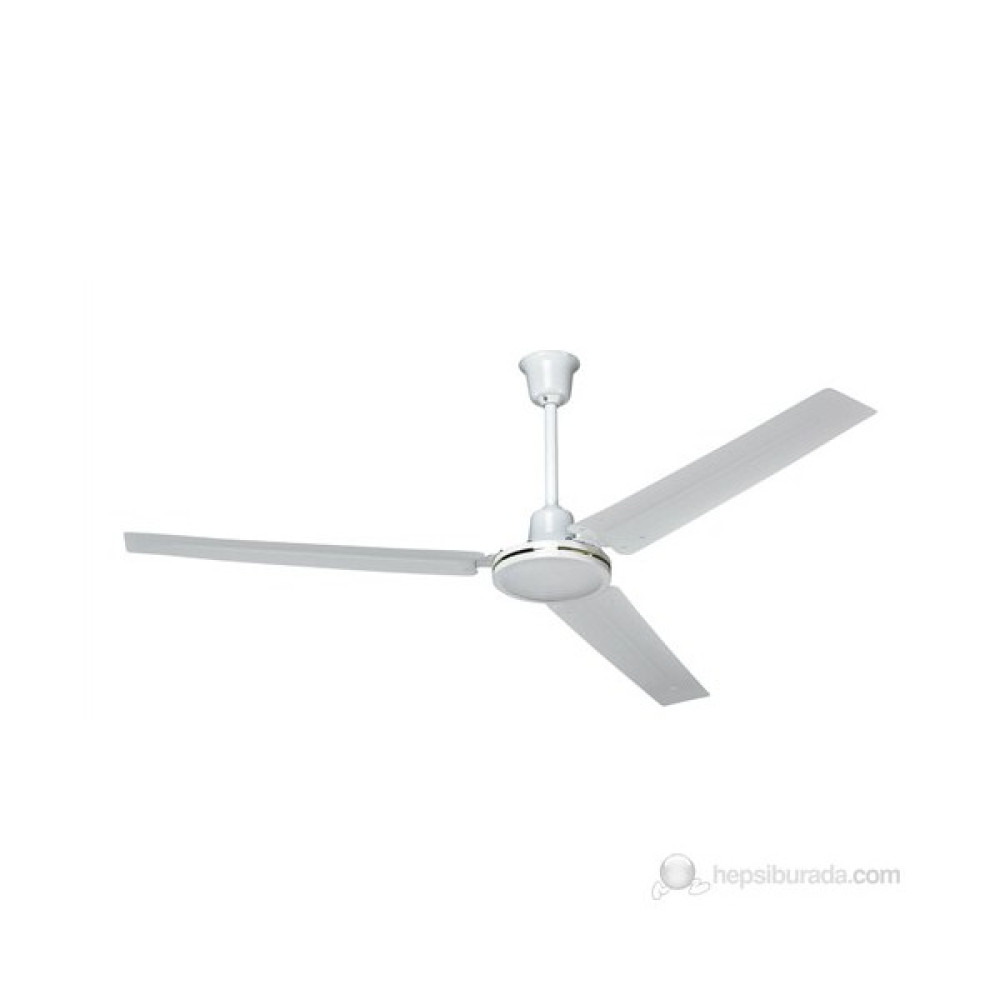 Tekli Beyaz Tavan Vantilatör (Taflan ) Elektrik ve Aydınlatma Fiyatı