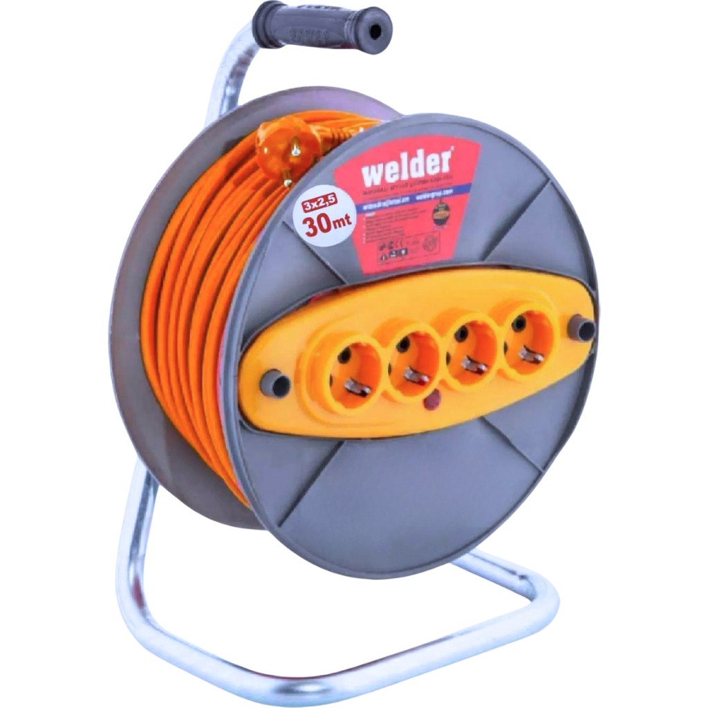 Tekmarked Makaralı Kablo 3x2.5 30 mt - Turuncu Diğer Fiyatı
