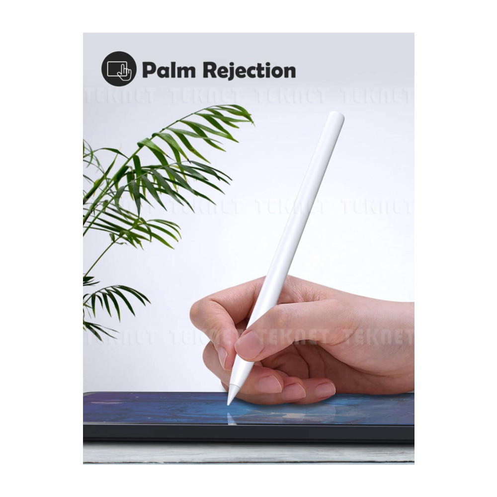 TEKNETSTORE Apple Ipad Pen Palm Rejection Teknolojisi Dokunmatik Kalem Active Stylus Özel Yazı / Çizim Kalemi Tablet Aksesuarı Fiyatı