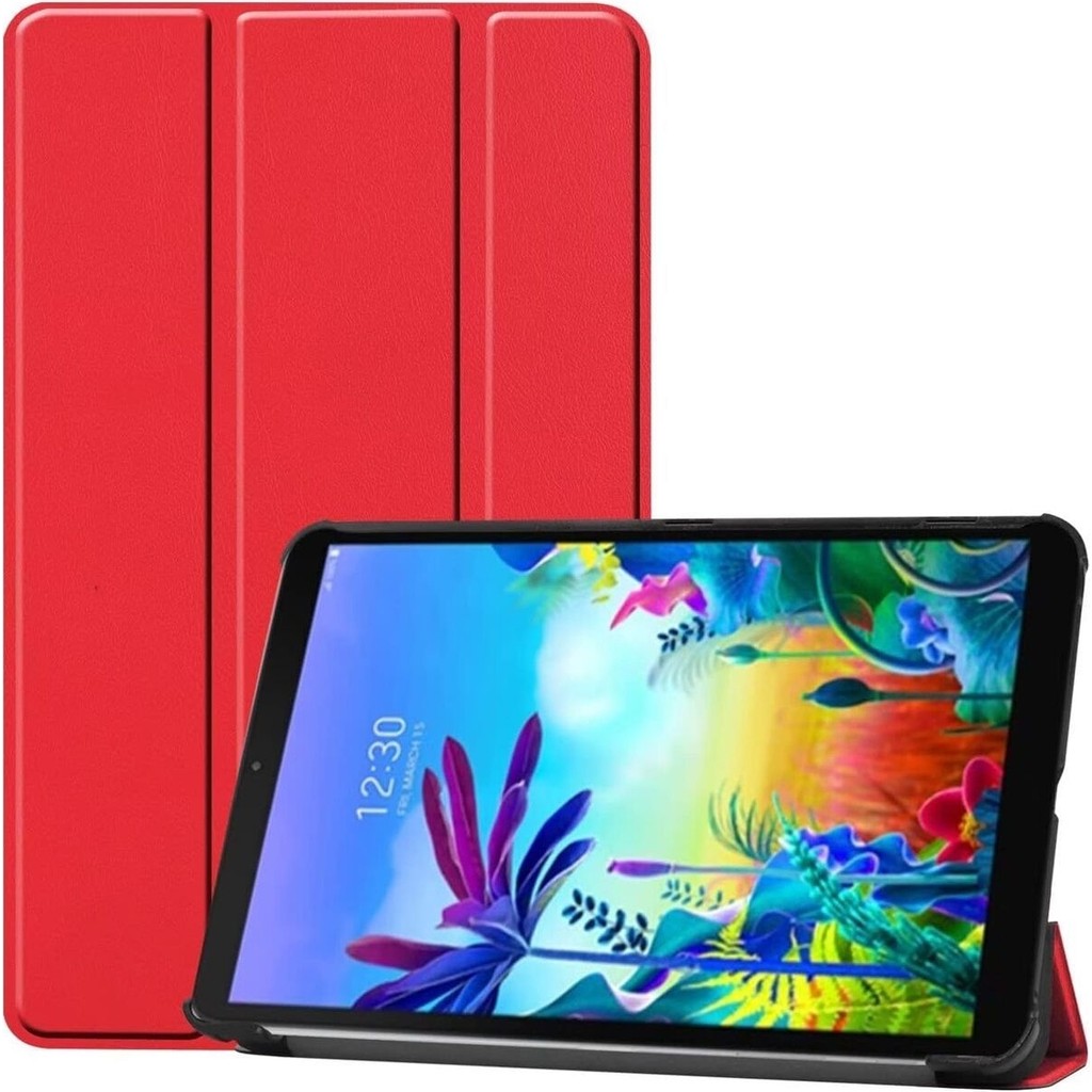 TEKNETSTORE Honor Pad 8 12'' Inç 2022 Uyumlu Kılıf Kapaklı Ince Tasarım Uyku Modlu Smart Akıllı - Kırmızı Tablet Kılıfı Fiyatı
