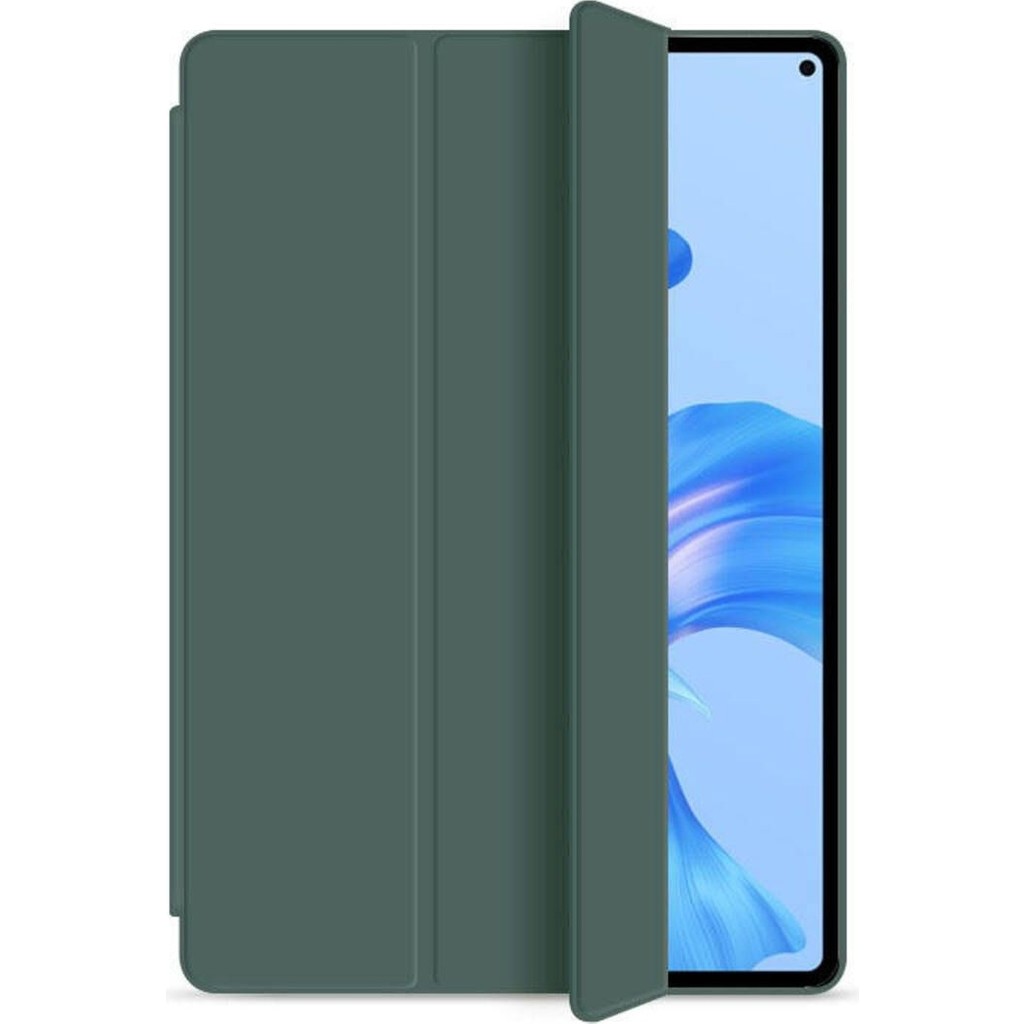 TEKNETSTORE Honor Pad 8 12'' Inç 2022 Uyumlu Kılıf Kapaklı Ince Tasarım Uyku Modlu Smart Akıllı - Koyu Yeşil Tablet Kılıfı Fiyatı