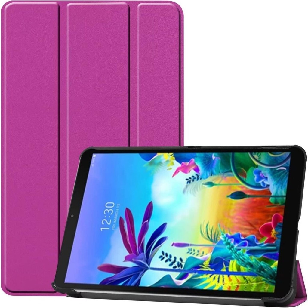 TEKNETSTORE Honor Pad 8 12'' Inç 2022 Uyumlu Kılıf Kapaklı Ince Tasarım Uyku Modlu Smart Akıllı - Mor Tablet Kılıfı Fiyatı