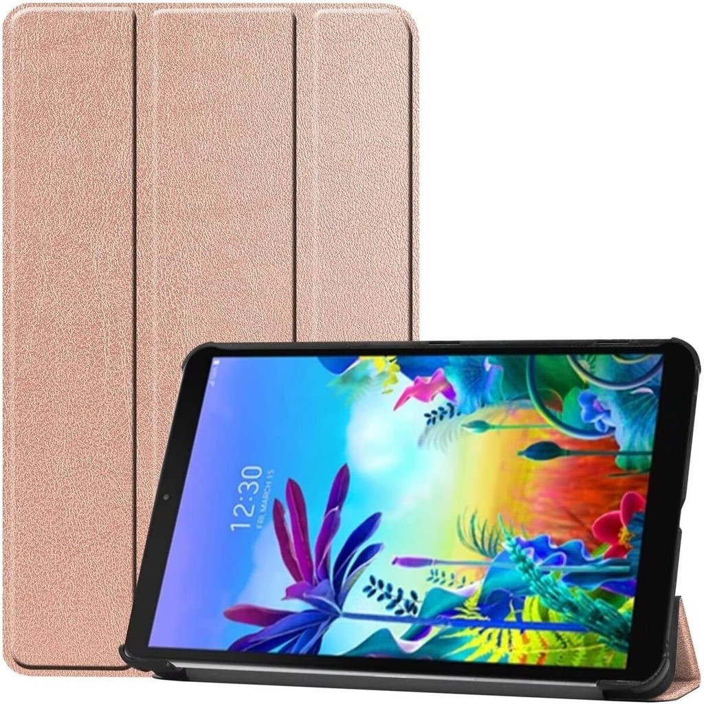 TEKNETSTORE Honor Pad 8 12'' Inç 2022 Uyumlu Kılıf Kapaklı Ince Tasarım Uyku Modlu Smart Akıllı - Rose Gold Tablet Kılıfı Fiyatı