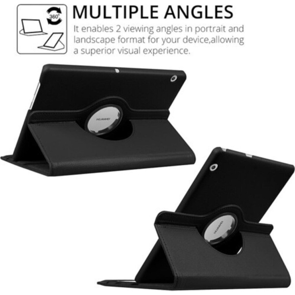 TEKNETSTORE Samsung Galaxy Tab A9 8.7 Inç Tablet Uyumlu Kılıf 360° Dönebilen Deri Leather New Style Case - Kırmızı Tablet Kılıfı Fiyatı