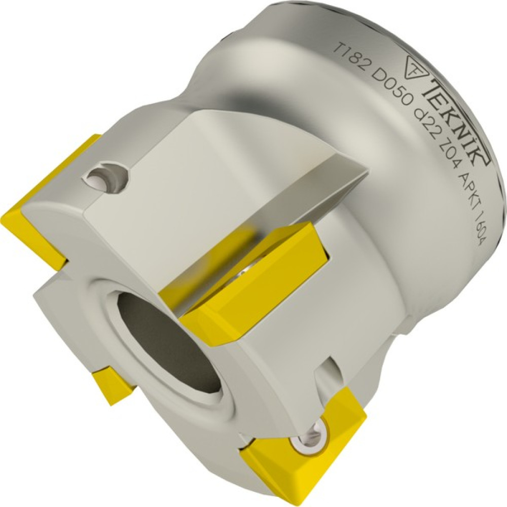 Teknik 50 mm Çap 90 Derece Teknik Yüzey Frezeleme (T182) D050 D22 Z04 APKT1604 Oto Boyaları Fiyatı