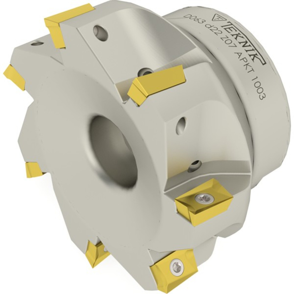 Teknik 63 mm Çap 90 Derece Yüz Değirmeni D063 D22 Z07 APKT1003 Oto Boyaları Fiyatı