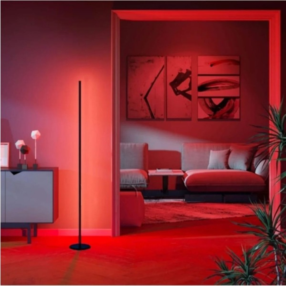Tekno Dekoratif Aydınlatma Köşe Lambası Rgb Eos - Siyah Lambader Fiyatı
